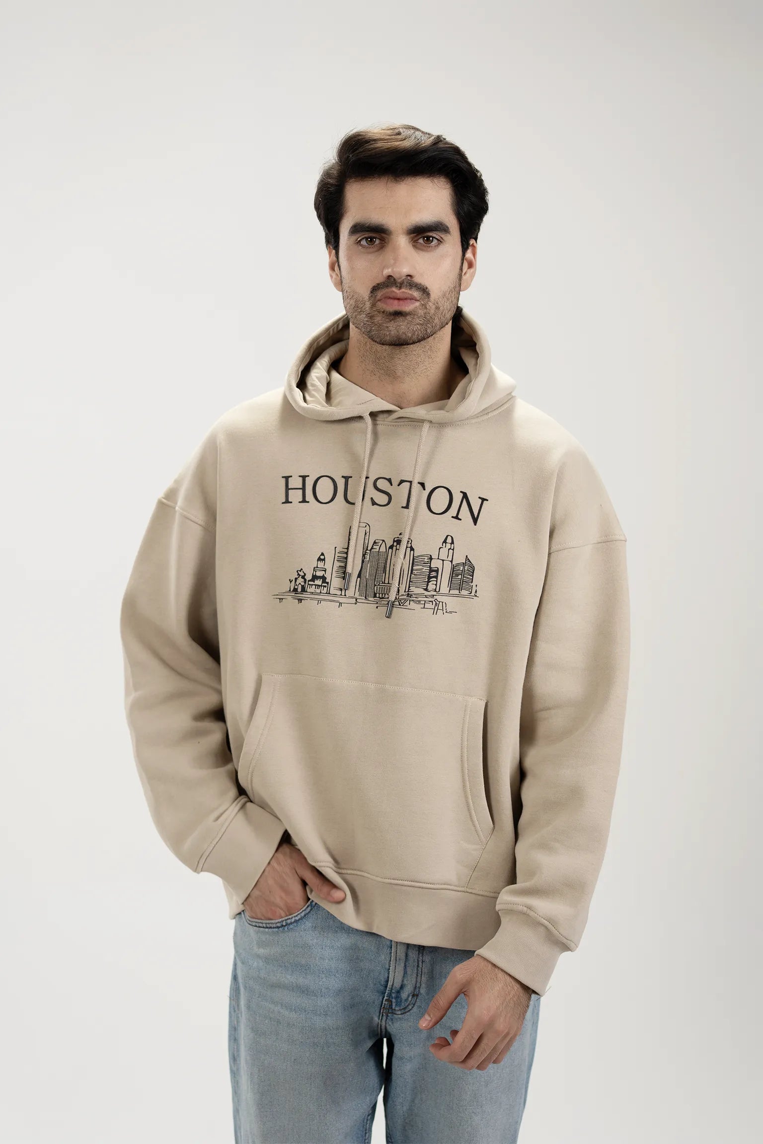 Men’s Oversized Hoodie – Desert Dusk