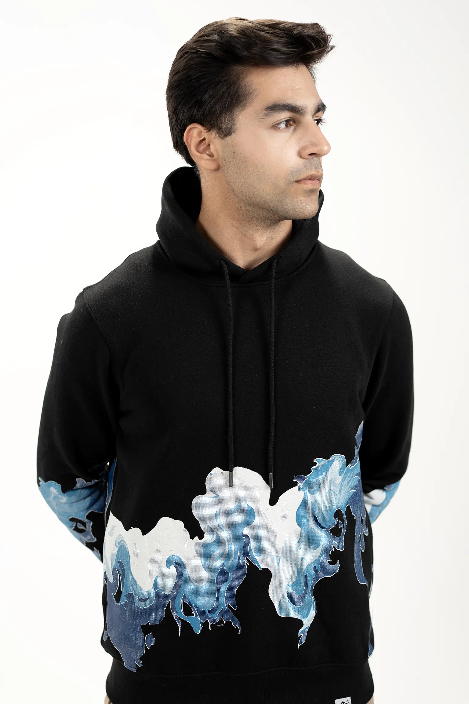 Men’s Pullover Hoodie – Frostfire